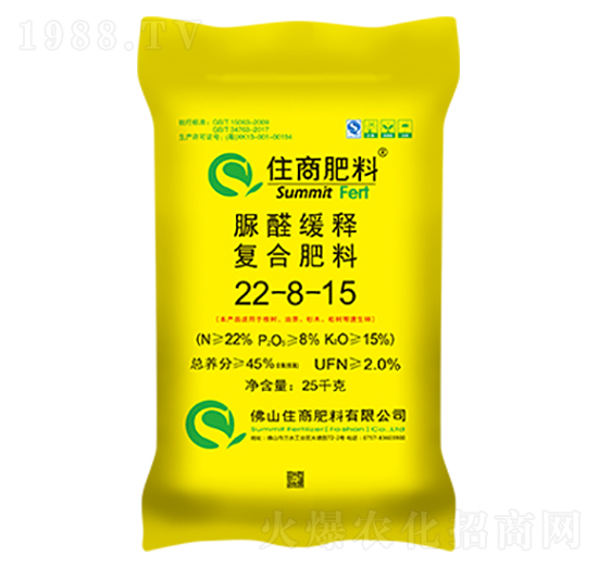脲醛緩釋復合肥料22-8-15-住商肥料