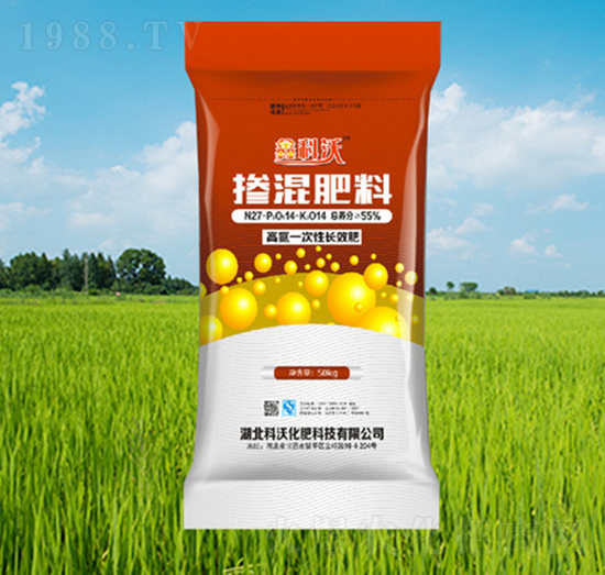 高氮一次性長(zhǎng)效肥27-14-14-鑫科沃-宇源科技