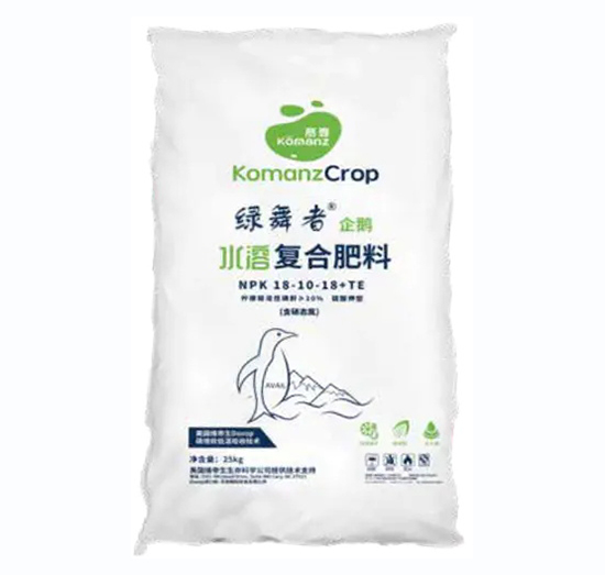 水溶復合肥料18-10-18+TE-綠舞者企鵝-高麥肥料
