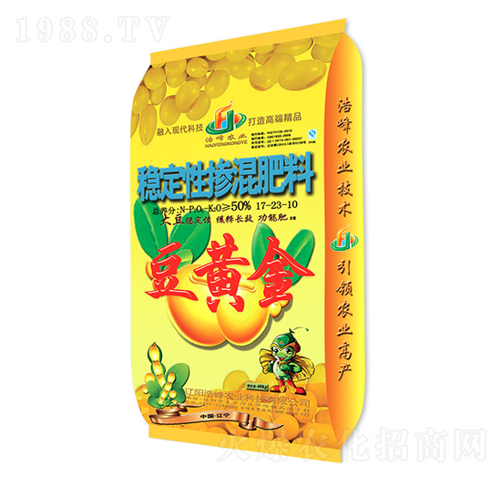 穩(wěn)定性摻混肥料27-23-10-豆黃金-浩峰農業(yè)