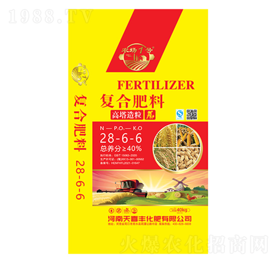 復(fù)合肥料28-6-6-農(nóng)場1號-天喜豐