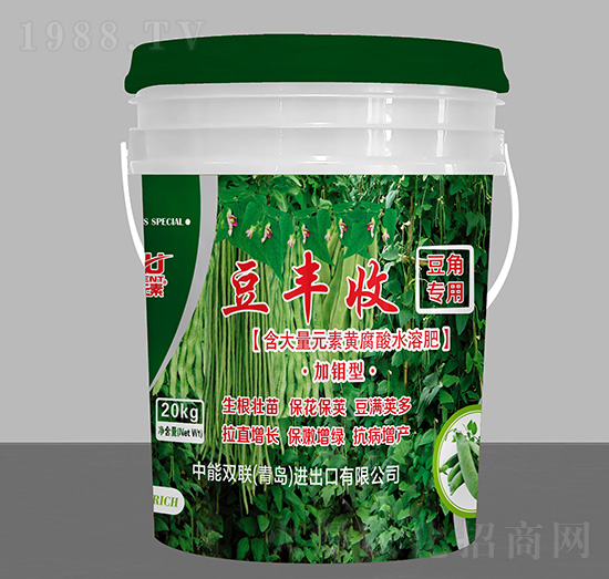 豆角專用加鉬型含大量元素黃腐酸水溶肥-豆豐收-中能雙聯(lián)
