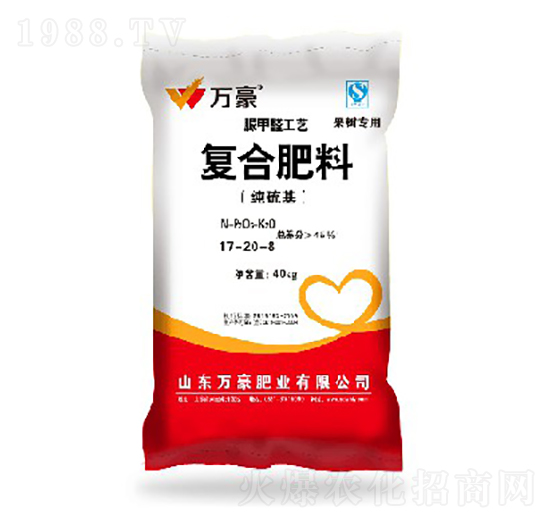 經(jīng)濟(jì)作物專(zhuān)用脲甲醛復(fù)合肥料17-20-8-萬(wàn)豪農(nóng)業(yè)