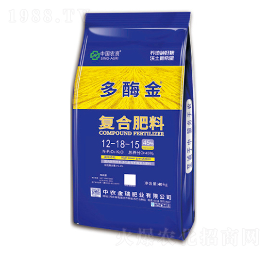 復合肥料12-18-5-多酶金-中農(nóng)金瑞