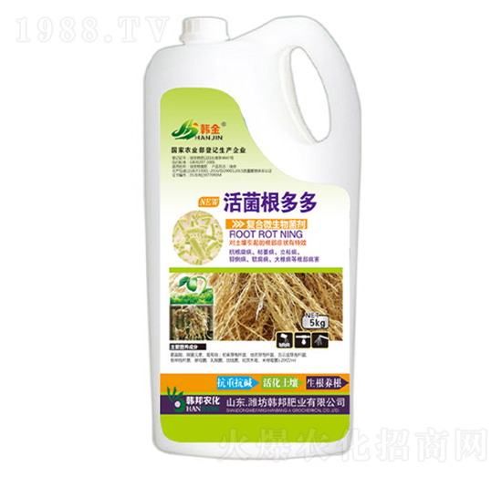 復合微生物菌劑-活菌根多多-韓金-韓邦肥業(yè)
