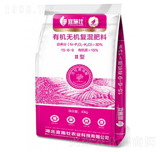 有機無機復(fù)混肥料15-6-9-宜施壯