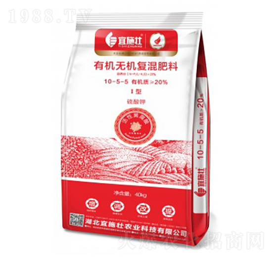 有機無機復(fù)混肥料10-5-5-宜施壯