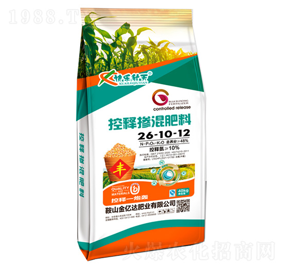 控釋摻混肥料26-10-12-快樂秋天-金億達肥業(yè)