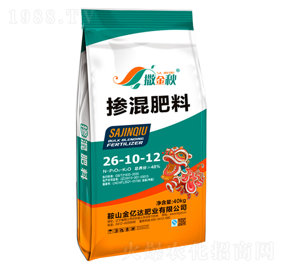 摻混肥料26-10-12-撒金秋-金億達(dá)肥業(yè)