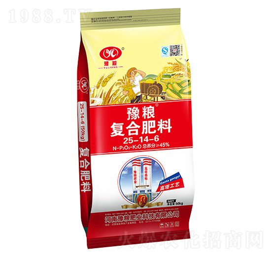 高塔小麥玉米復合肥料25-14-6-豫糧肥業(yè)