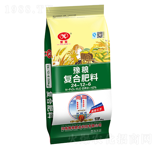 高塔小麥玉米復(fù)合肥料24-12-6-豫糧肥業(yè)