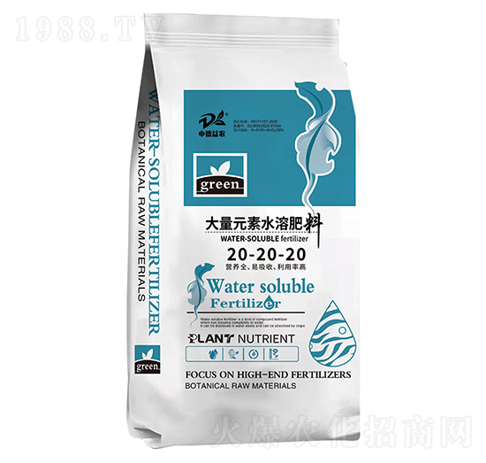 大量元素水溶肥料20-20-20-中德益農(nóng)