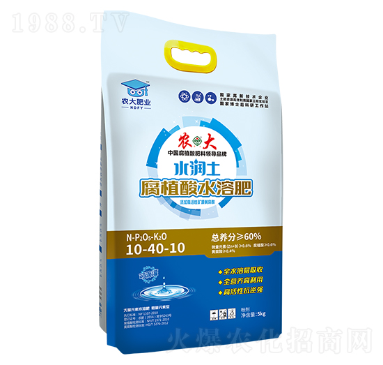 水潤(rùn)土腐植酸滴灌肥10-40-10-農(nóng)郵肥業(yè)