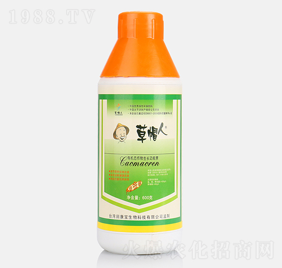 600g有機(jī)態(tài)作物生長功能素-草帽人-田康寶