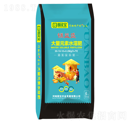 鎂益盛大量元素水溶肥（高氮促長(zhǎng)型）-園寶農(nóng)業(yè)