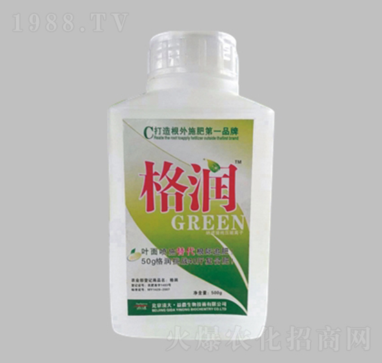 50g格潤(rùn)系列葉面肥-清大益農(nóng)