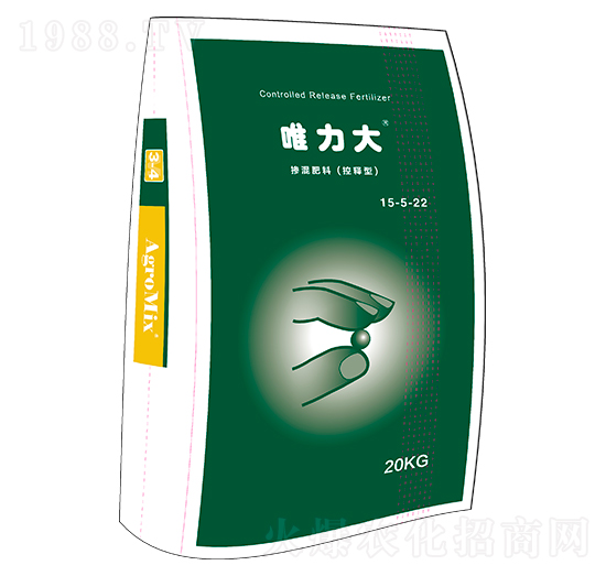 控釋型摻混肥料15-5-22-唯力大-愛(ài)益七海