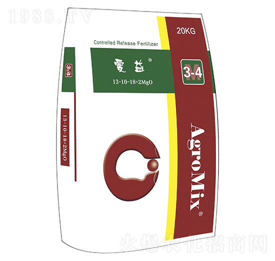 20kg控釋配方摻混肥料13-10-18+2MgO+TE-愛(ài)益-愛(ài)益七海