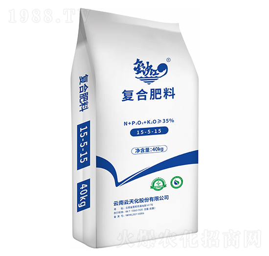 40kg復合肥料15-5-15-金沙江-云天化