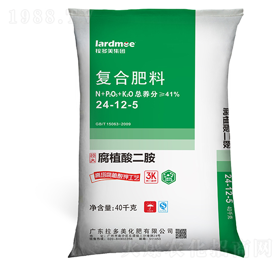 小麥專用復(fù)合肥料24-12-5-拉多美