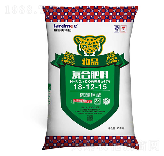 尿硫基復(fù)合肥料18-12-15-豹品-拉多美