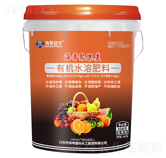 海蒂聚果美有機水溶肥料-海蒂益華-海蒂化工