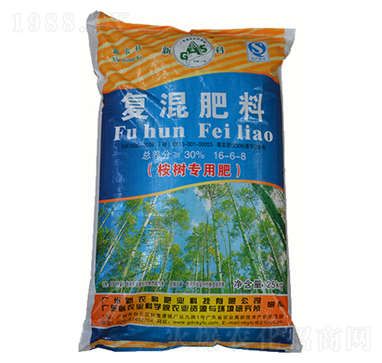 復(fù)混肥料（按樹(shù)專(zhuān)用肥）16-6-8-新農(nóng)科生物