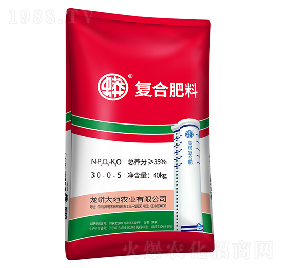 蟒牌高塔復合肥30-0-5-龍蟒磷化工