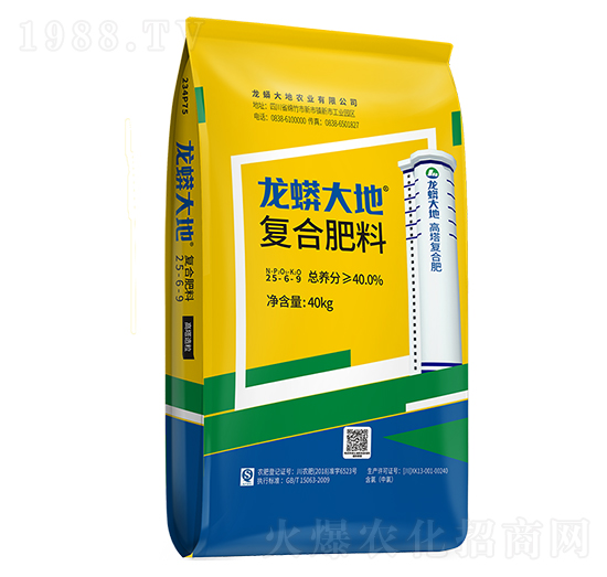 高塔復合肥料25-6-9-龍蟒磷化工
