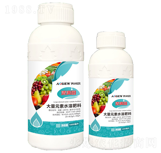 清滿園大量元素水溶肥料-奧利恩