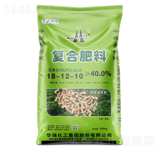 花生適用復(fù)合肥料18-12-10-余華強-華強化工集團