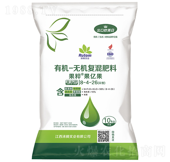 有機無機復混肥料8-4-26-果粹·果億果-淶騰