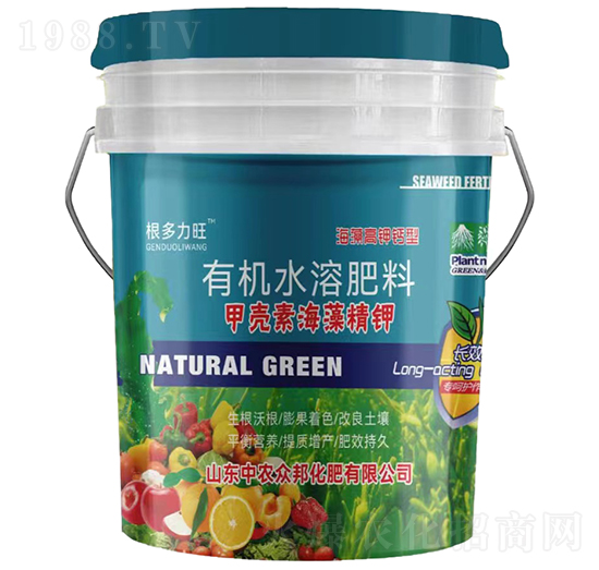 甲殼素海藻精鉀有機水溶肥料-根多力旺-中農(nóng)眾邦