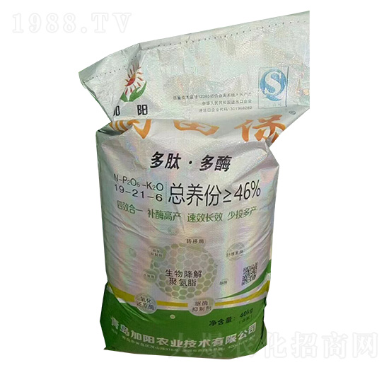 多肽·多酶摻混肥料19-21-6-潤田保-加陽農業(yè)