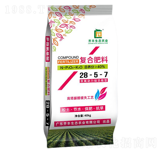 高塔脲醛緩失復合肥料28-5-7-齊豐農(nóng)業(yè)