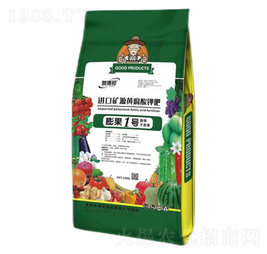 進口礦源黃腐酸鉀-膨果1號-魯?shù)掳? style=