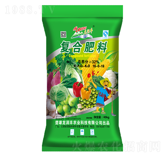 復合肥16-0-16-龍潤豐