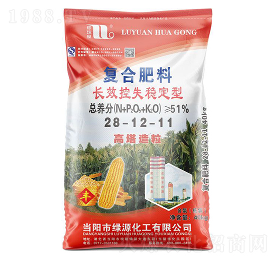 長效控失穩(wěn)定型復合肥料28-12-11-珍珠泉-華強化工集團