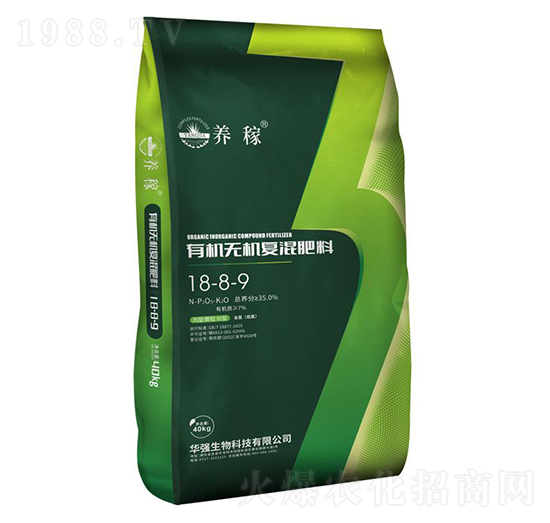 有機無機復(fù)混肥料18-8-9-養(yǎng)稼-華強化工集團