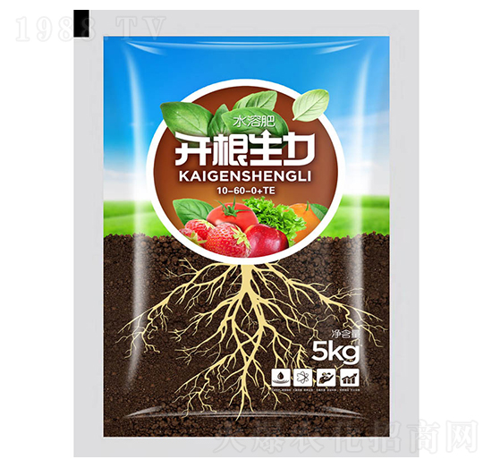 大量元素水溶肥粉劑10-60-0+TE-開(kāi)根生力-云大科技