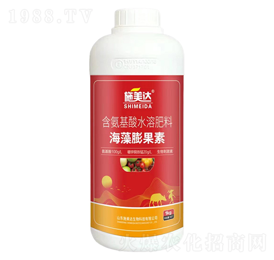 含氨基酸水溶肥料-海藻膨果素-施美達