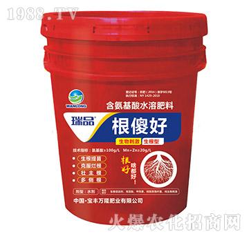 生根型含氨基水溶肥料-根傻好-瑞品-寶豐萬(wàn)隆