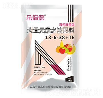 大量元素水溶肥料13-6-38+TE-朵倍保-百農(nóng)思達(dá)