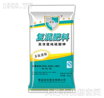 高濃度純硫酸鉀復(fù)合肥料15-15-15-裕豐
