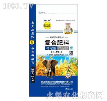 穩(wěn)定型復合肥料25-13-7-金蜀象