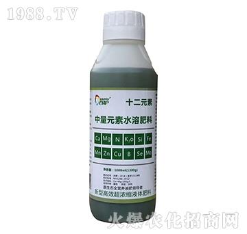 中量元素水溶肥料-十二元素-百護