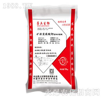 礦源黃腐酸鉀有機水溶肥-墨土