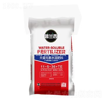 大量元素水溶肥料11-5-36+TE-普蘭西