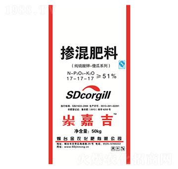 傻瓜系列摻混肥料17-17-17-崠嘉吉-金農