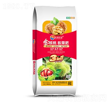 金核桃板栗肥17-17-17-承源宏福-一化三農